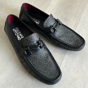 Men’s Size 11 Salvatore Ferragamo Horsebit Driving Loafers - Genuine Leather